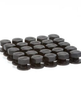 Lip Bolt - Matte Black - Street - Kit