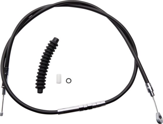 Drag Specialties Black Vinyl Clutch Cable Standard For Harley XL Sportster