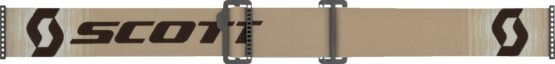 Scott Prospect Snow Cross Goggles Beige/Brown Enhancer Silver Chrome Lens - Image 2