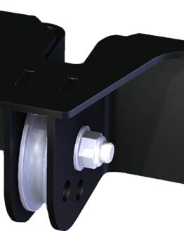 KFI Wide Fairlead Plow Pulley for Steel Cable, 6" Bolt Pattern