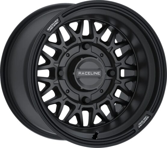 Raceline Omega 15x7 4x156 +10mm Satin Black ATV/UTV Wheel