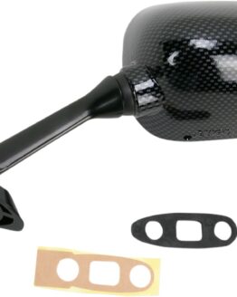 Left Mirror Replacement - Carbon Fiber Look