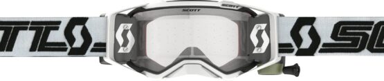Prospect Super Goggle w/ WFS White & Black W/ Clear Works Lens - Image 2