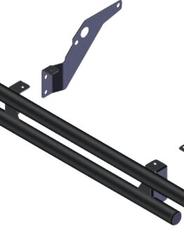 KFI Rear Double Tube Bumper Black For Honda Pioneer 520 2021-2025