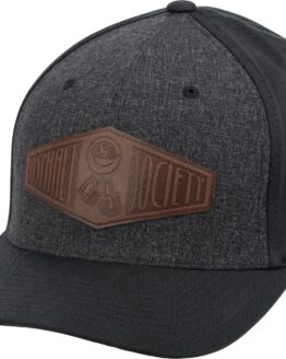 Highway 21 Asphalt Society Hat Black/Brown Small