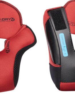 ICON Domain Helmet Cheek Pads Red Large