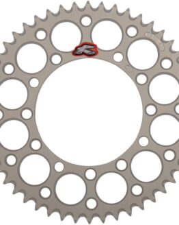 Rear Sprocket Grooved - Silver 420-50 Teeth