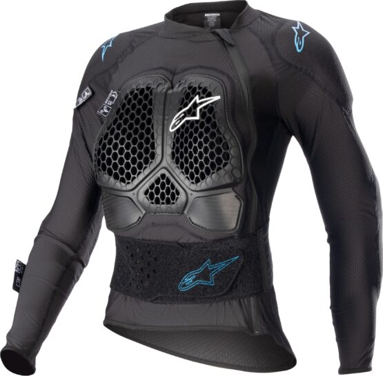 Alpinestars Stella Bionic Action V2 Protection Jacket Black/Cyan Small Women's