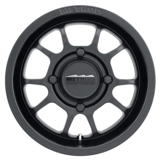 MR409 Bead Grip 14x7 / 5+2/38mm Offset / 4x156 / 132mm CB Matte Black Wheel