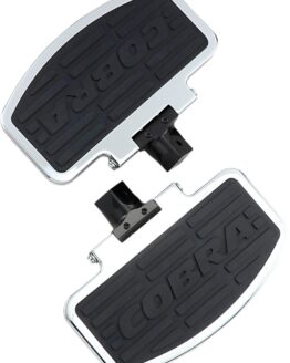 Classic Passenger Floorboards Chrome/Black