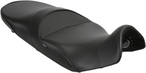 Sargent World Sport 2-Up Seat CarbonFX Black Fits VStrom 650