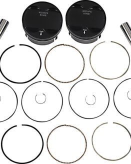 Black Edition Piston Series Kit by Wiseco Fits Milwaukee-Eight CVO 121Cid