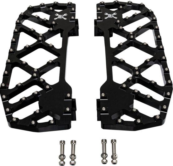Burly Brand MX-Evolution Floorboards Black For Harley-Davidson Models - Image 2