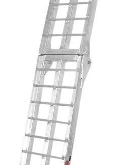 7 Foot Folding Heavy Duty Arched Loading Ramp - 116" Wide, 1200 Lb Capacity