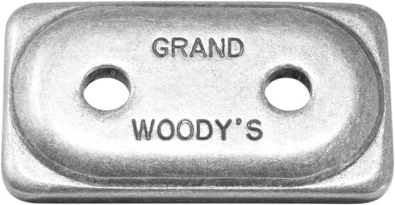 Woody's Double Grand Digger Support Plates 250 Pack Aluminum