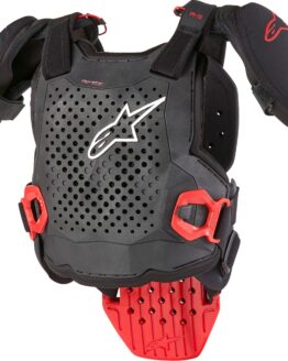 Alpinestars Youth A-5 S v2 Chest Protector Black/White/Red S/M