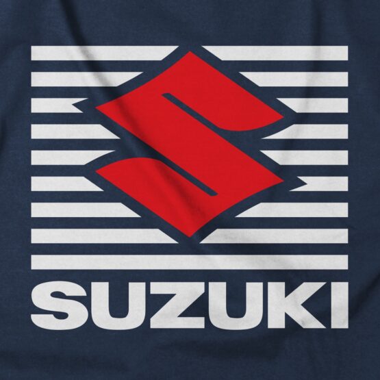 Men's Suzuki Shutter Tee Navy Medium Factory Effex - Image 2