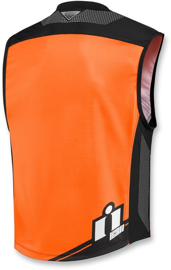 Mil-Spec 2 Textile Vest - Hi-Viz Orange Men's S/M - Image 2