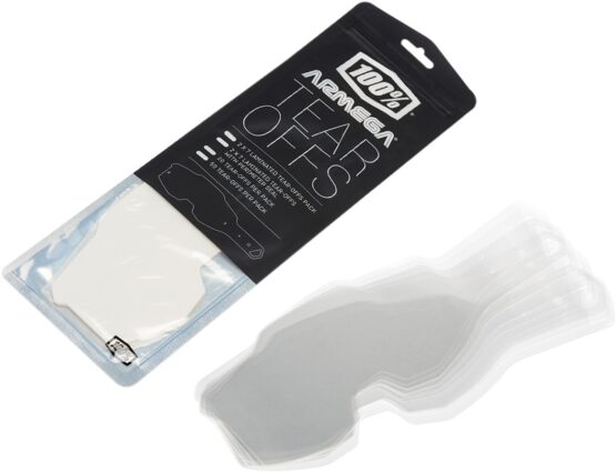 100% Armega Perimeter Tearoffs 2x7 Pack Clear Adult