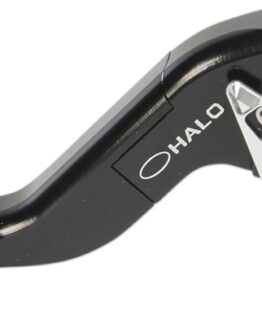 Halo Aluminum Adjustable Folding Clutch Lever - Black