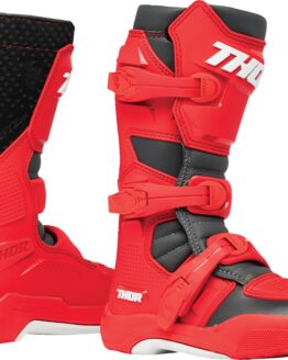 Thor Youth Blitz XR Boots Red/Black Size 6