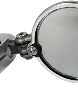 CRG Blindsight Lane Splitter Bar End Mirror Silver 2in
