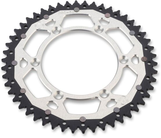 50T Silver Dual Metal Rear Sprocket