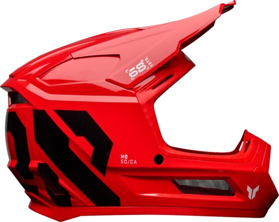 Thor Youth Fleet Forge Helmet - Red/Black - Medium - Image 2