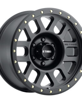 MR309 Grid 18x9 +18mm Offset 6x5.5 108mm CB Matte Black Wheel