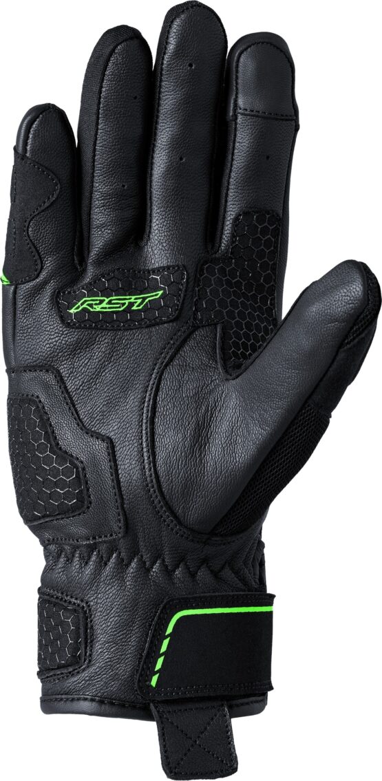 RST S1 Mesh CE Glove Black/Neon Green XL - Image 2