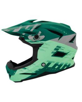 THH T-42 BMX Xtreme Helmet Turquoise/Green Large