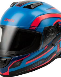 GMAX FF-18 Drift Full-Face Helmet Black/Blue/Red 2X-Large