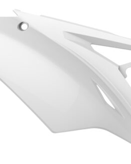 Side Number Plates - White