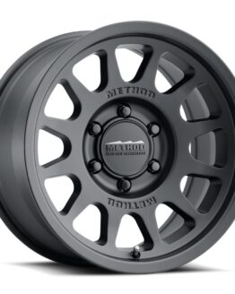 MR703 17x8.5 +25mm Offset 6x135 87mm CB Matte Black Wheel