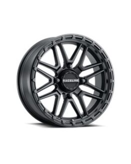 Raceline Krank XL 20x7 Satin Black Wheel 4/156 0mm Offset
