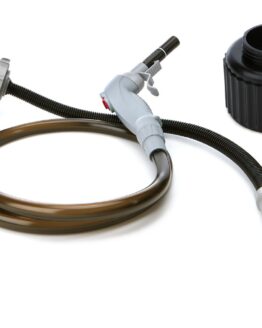 TRFA03-XL Battery Fuel Transfer Pump w/ Power Nozzle & Cap Adapter, 2.3 GPM