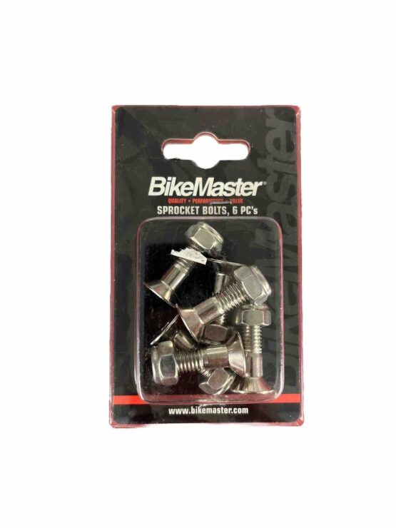 BikeMaster Sprocket Bolts Replacement M8x25 6pc - Image 2