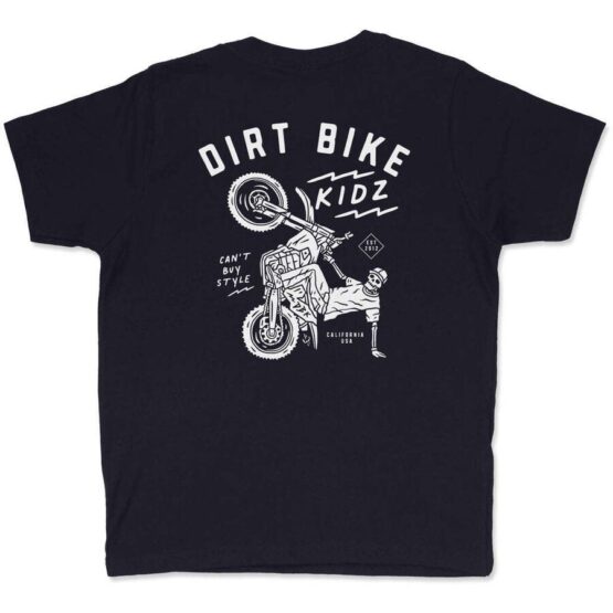 DBK 12 O'Clock Youth Tee Navy Youth X-Small