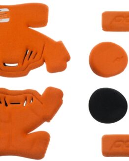 POD K1 Knee Brace Pad Set Orange Youth Large Right