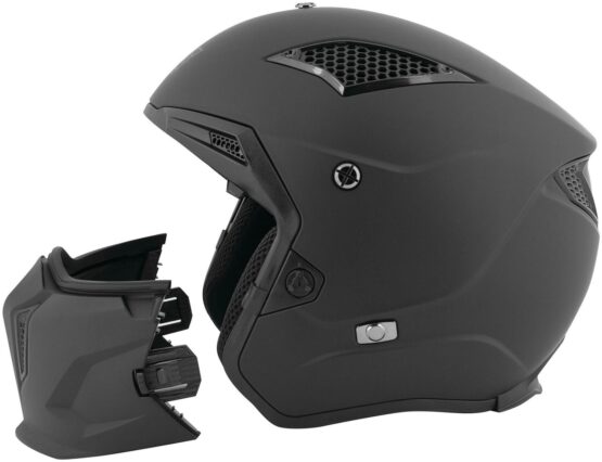 Speed and Strength SS2400 Solid Speed Helmet Black Large - Image 2