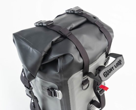 Giant Loop MotoTrekk Panniers 50L Gray/Black Pair - Image 2