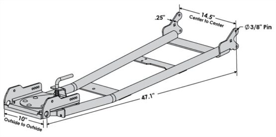 ATV Conversion Push Tube - Image 2