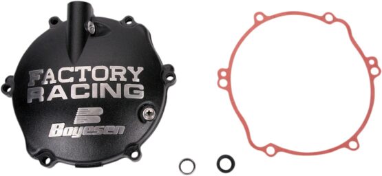 Black Factory Racing Clutch Cover - Image 2