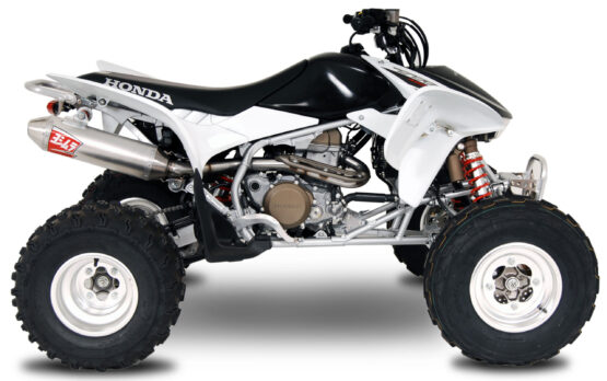 Yoshimura RS2 Full Exhaust Stainless/Aluminum Fits 06-14 Honda TRX450R/ER - Image 2