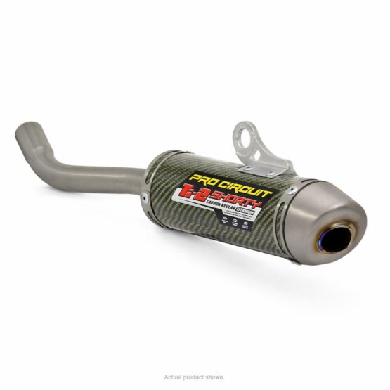 Ti-2 Shorty Slip On Exhaust Silencer