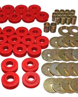 Energy Suspension Body Mount Set Red Fits 65-67 Chevy Malibu Chevelle El Camino