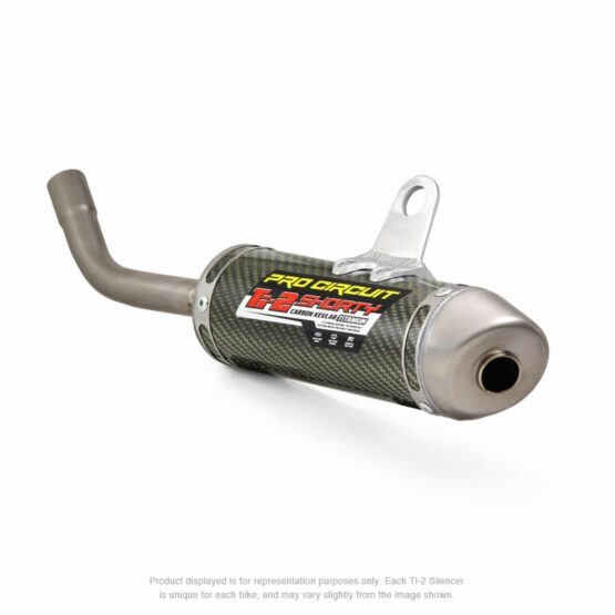 Ti-2 Shorty Carbon Slip On Exhaust Silencer