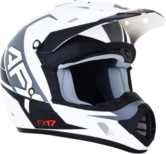 FX-17 Full Face Offroad Helmet Matte White 2X-Large - Image 2