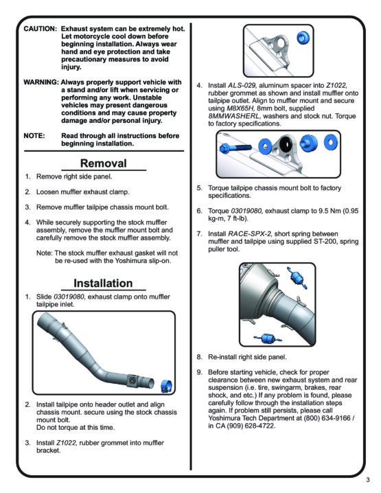 Yoshimura RS-2 Slip-On Exhaust Stainless For 2023+ Honda XR150L - Image 4