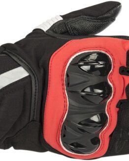 T-SP Drystar Street Riding Gloves Black/Red X-Large